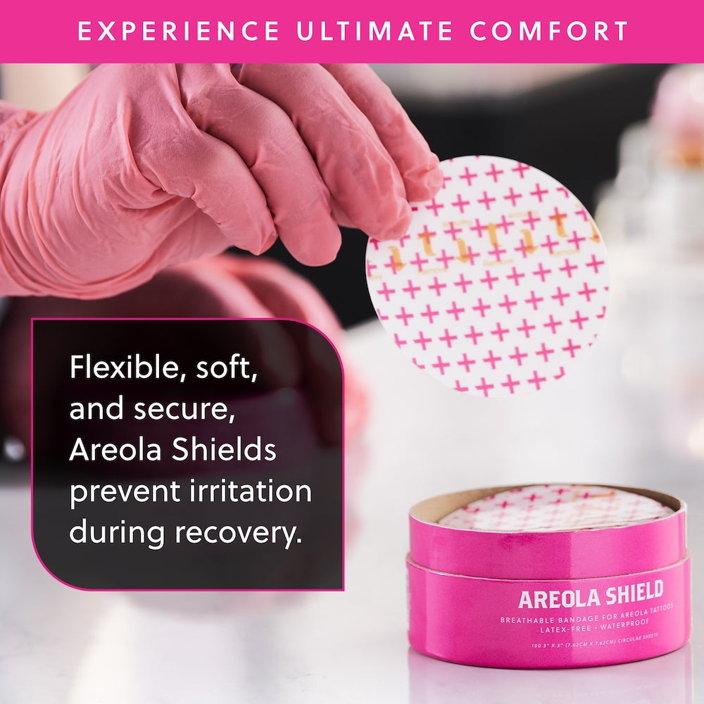 Areola Derm Shield Circles - Recovery Aftercare