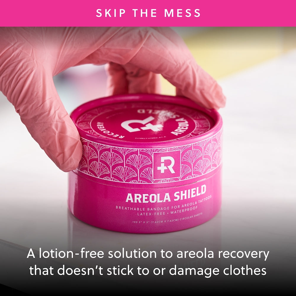 Areola Derm Shield Circles - Recovery Aftercare
