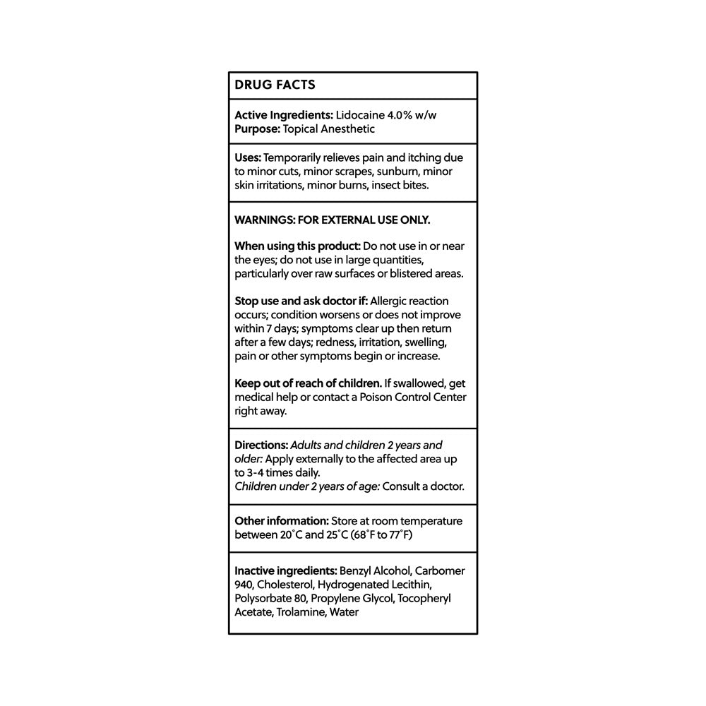 Numb Cream 1 oz - Recovery Aftercare