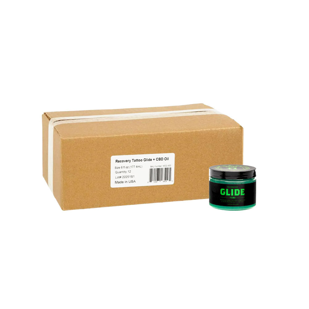 Tattoo Glide + CBD 6 fl oz Case - Recovery Aftercare