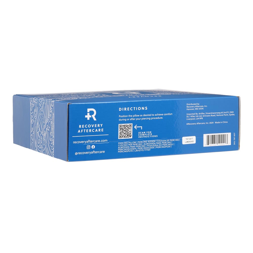 Recovery Piercing Pillow - Recovery Aftercare