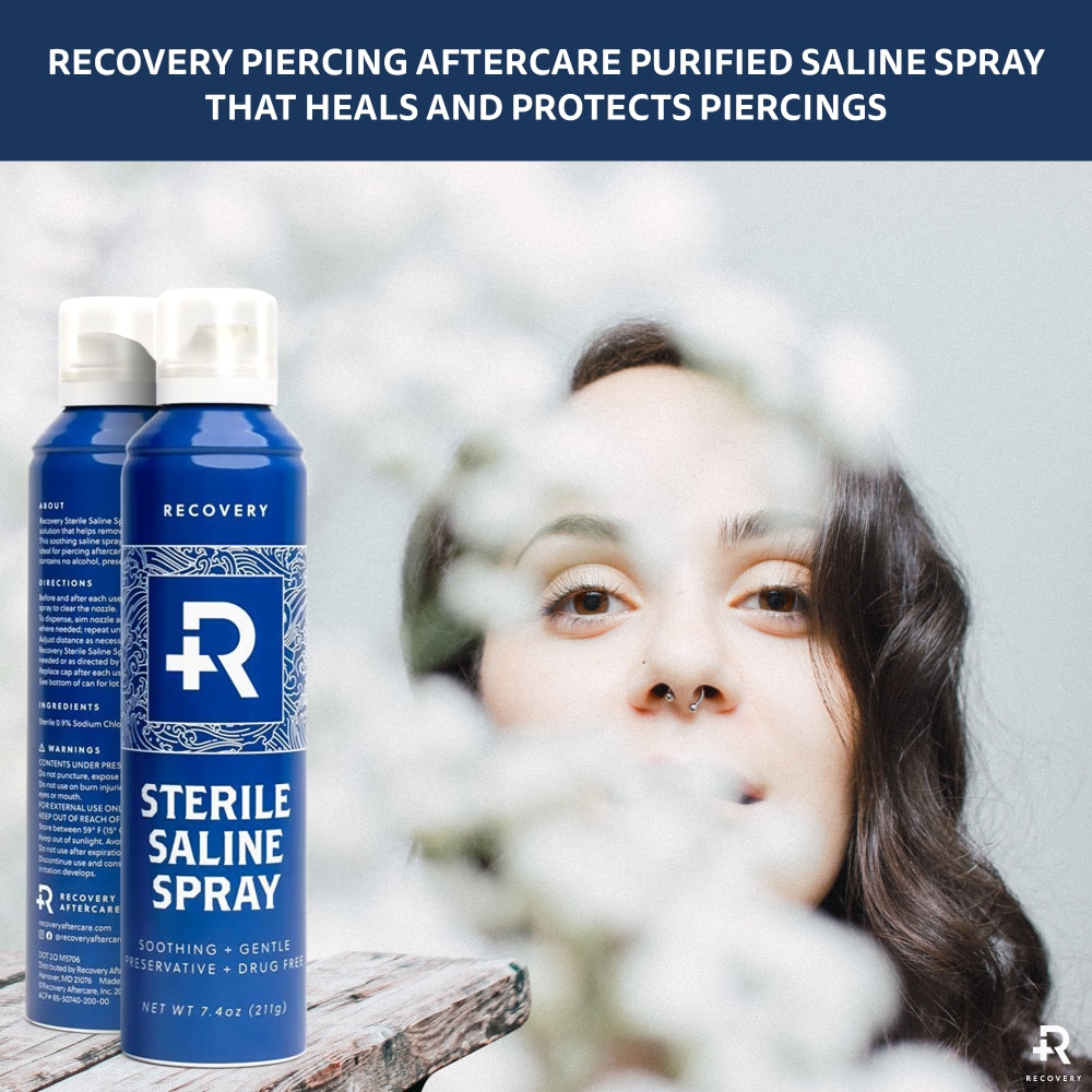 Sterile Saline Wash 7.4oz - Recovery Aftercare