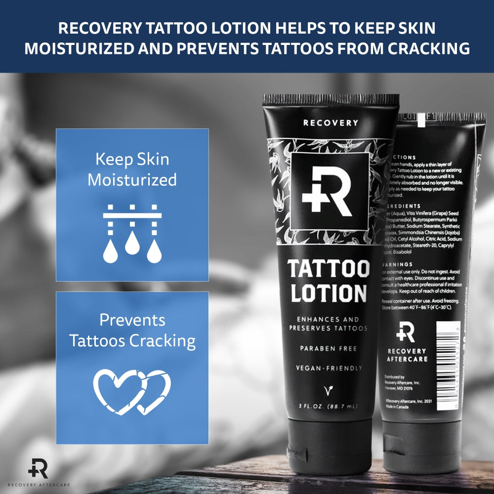 Tattoo Lotion 3 oz - Recovery Aftercare