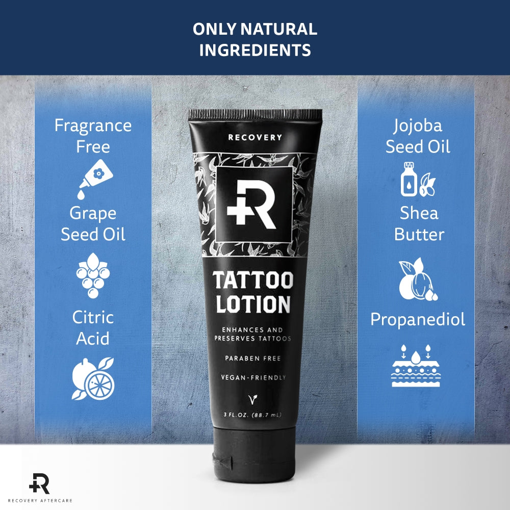 Tattoo Lotion 3 oz - Recovery Aftercare