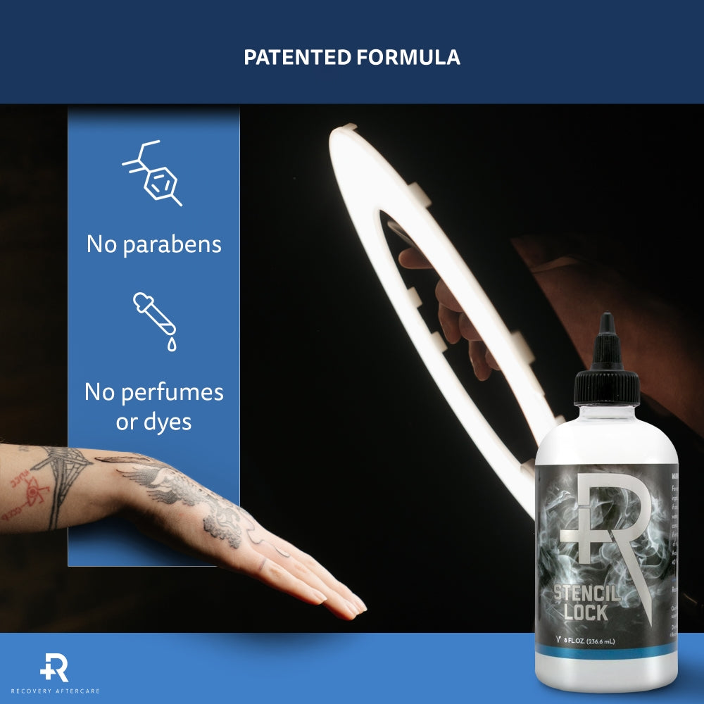 Stencil Lock 8 oz - Recovery Aftercare