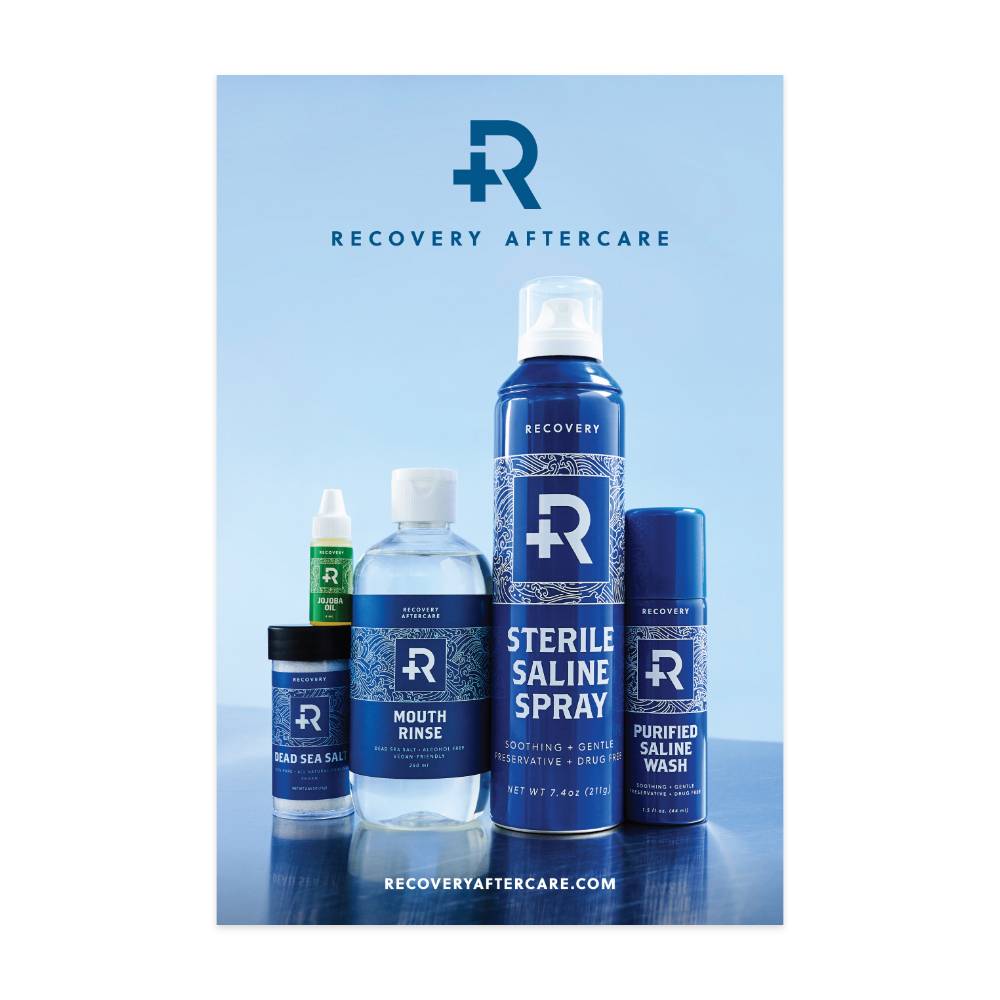 Recovery Piercing Aftercare Proud User Banner - Recovery Aftercare