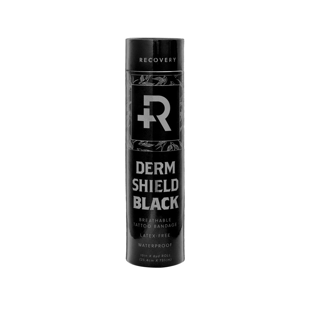 Black Derm Shield 10” x 8 Yard Roll - Recovery Aftercare