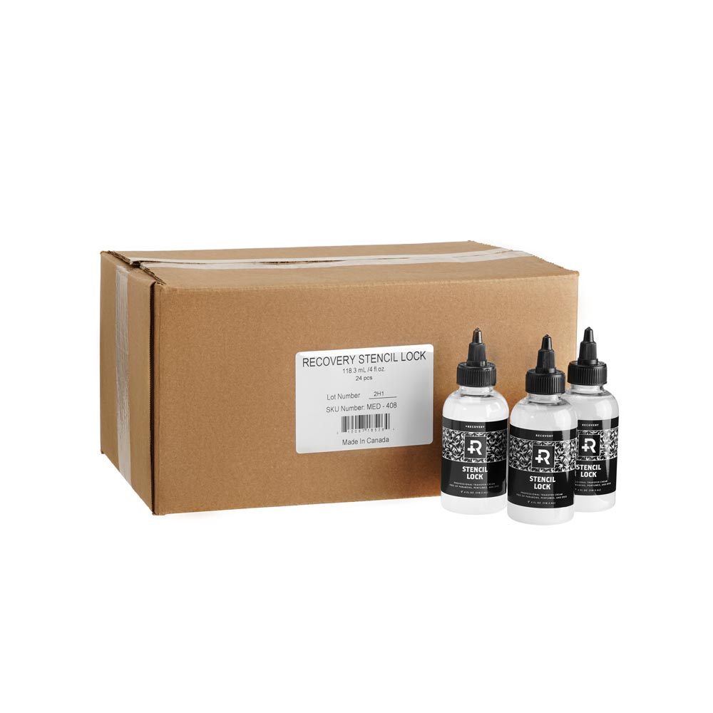Recovery Stencil Lock 4 oz Case - Recovery Aftercare