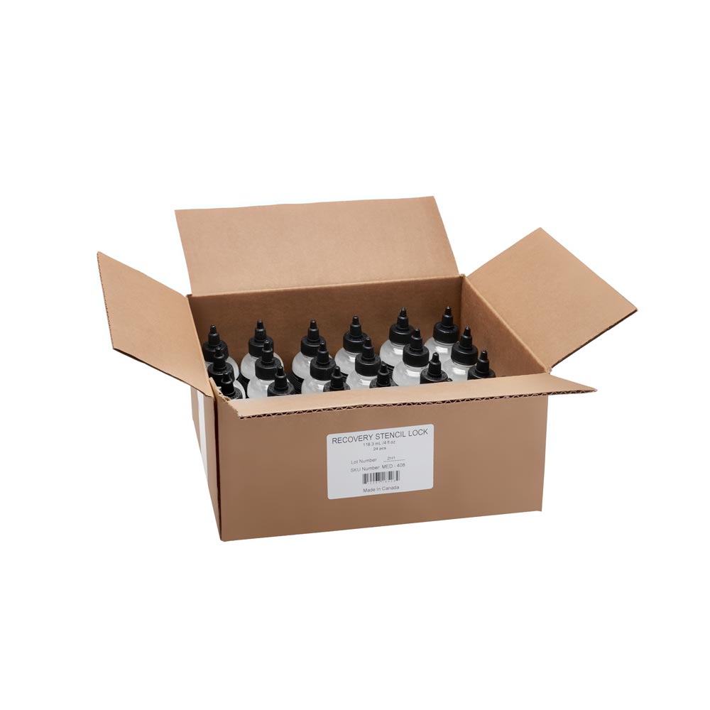 Recovery Stencil Lock 4 oz Case - Recovery Aftercare