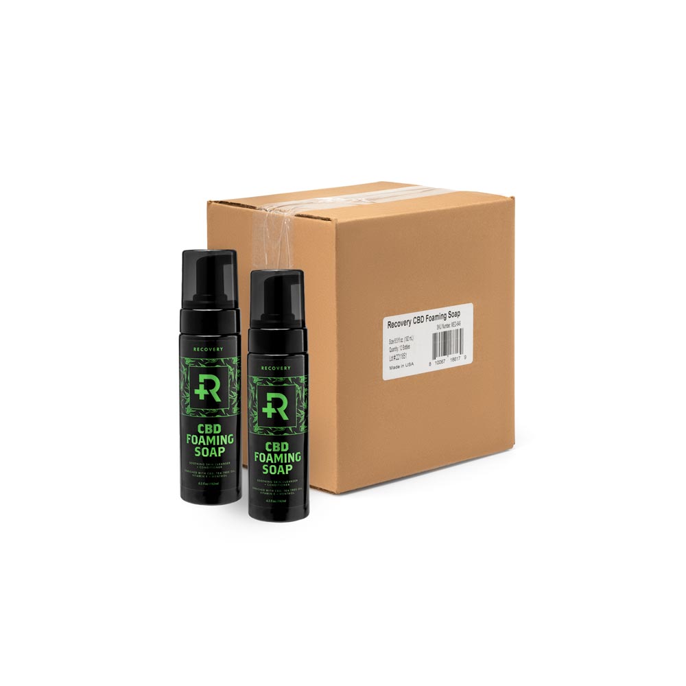 CBD Foaming Soap 6.5oz - Recovery Aftercare
