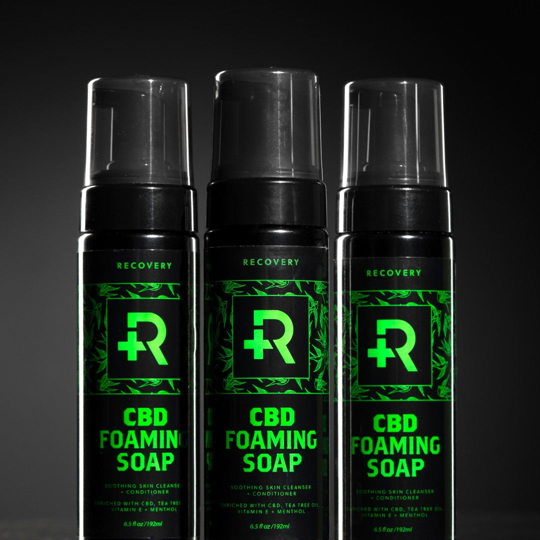 CBD Foaming Soap 6.5oz - Recovery Aftercare