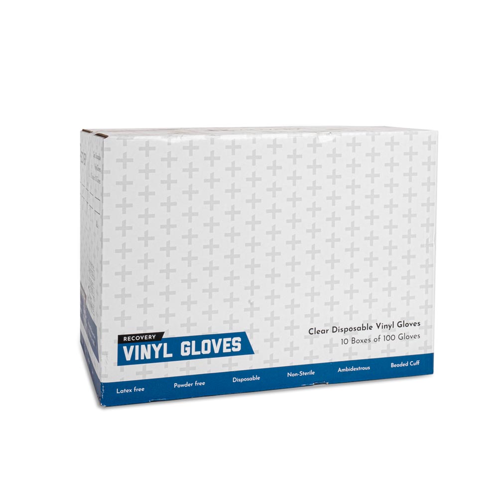 Vinyl Disposable Gloves Case front (closed)