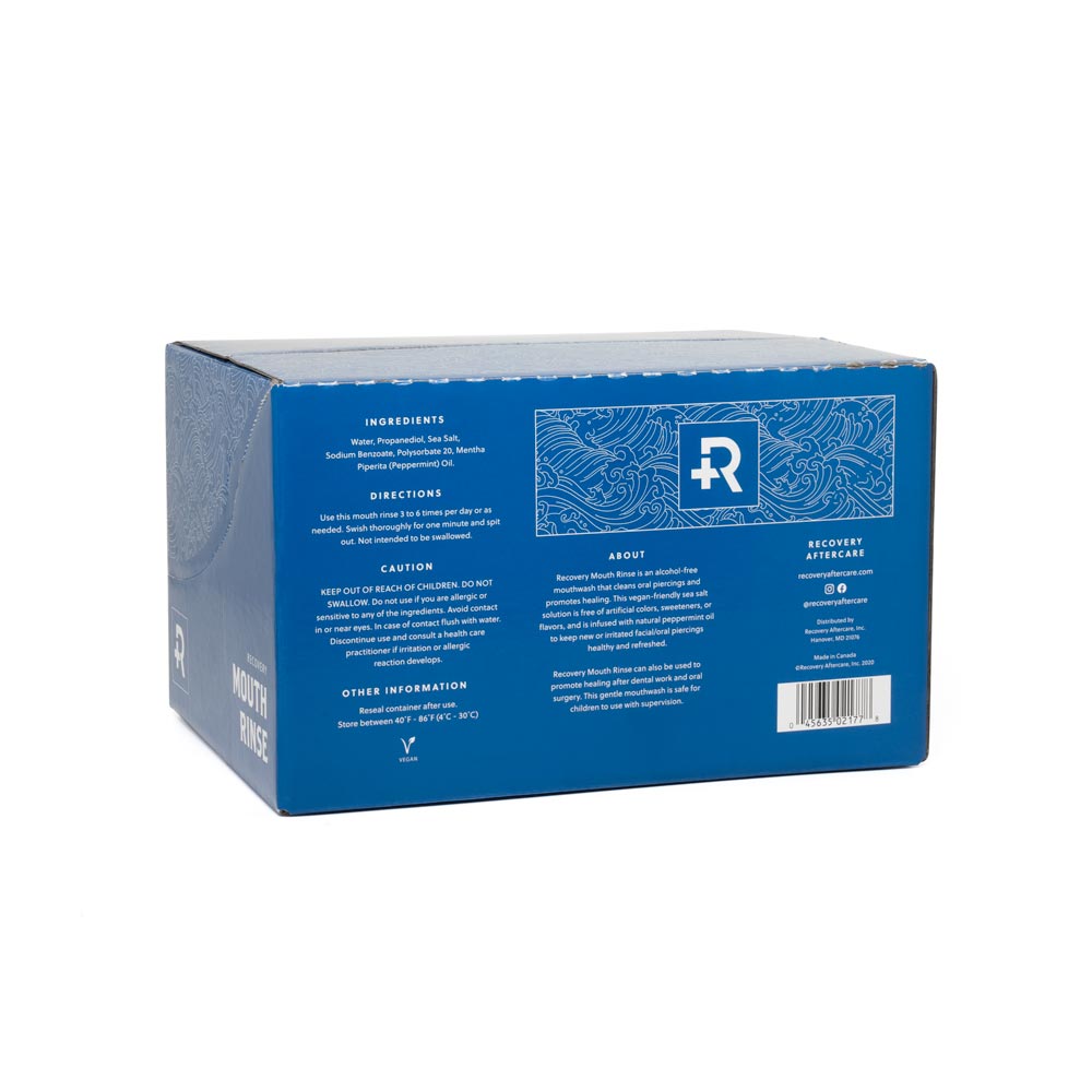 Mouth Rinse — Case of 12 8oz Bottles - Recovery Aftercare