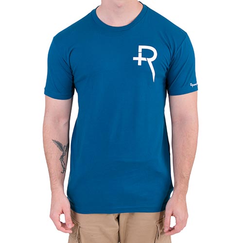 Recovery Logo Blue T-Shirt FrontRecovery Blue Logo T-Shirt
