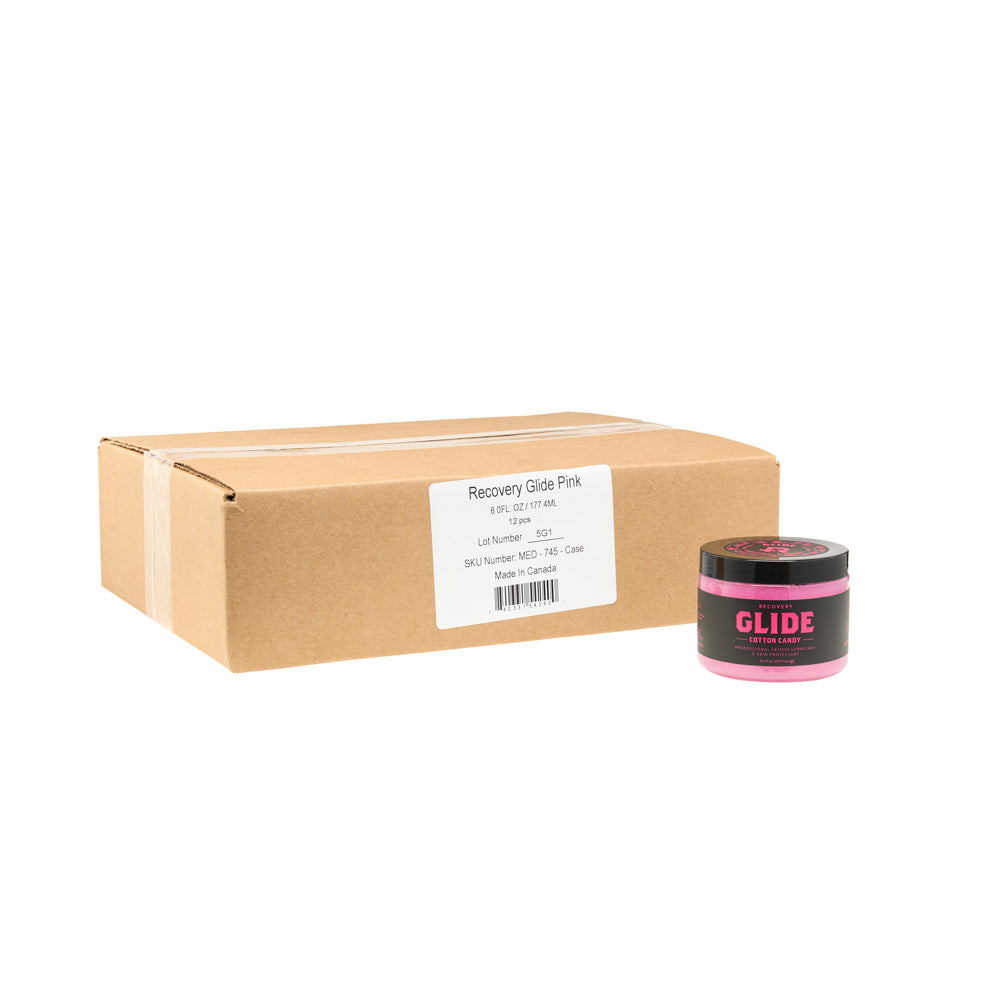 Recovery Pink Tattoo Glide - Single or Case of 12 - Recovery Aftercare
