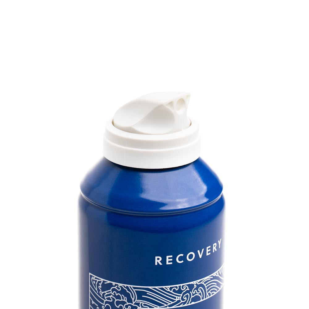 Sterile Saline Wash - closeup of lid