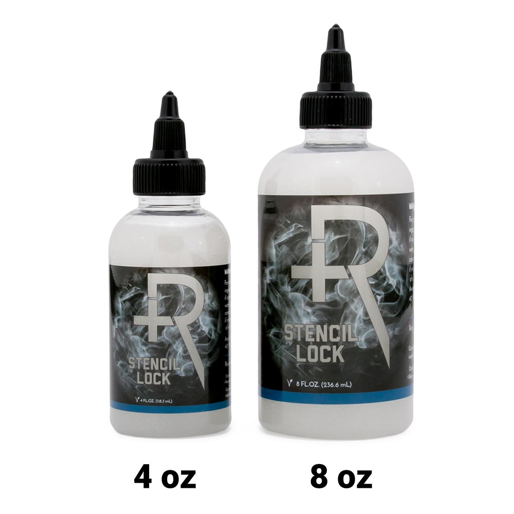 Stencil Lock 4oz and 8oz side by side
